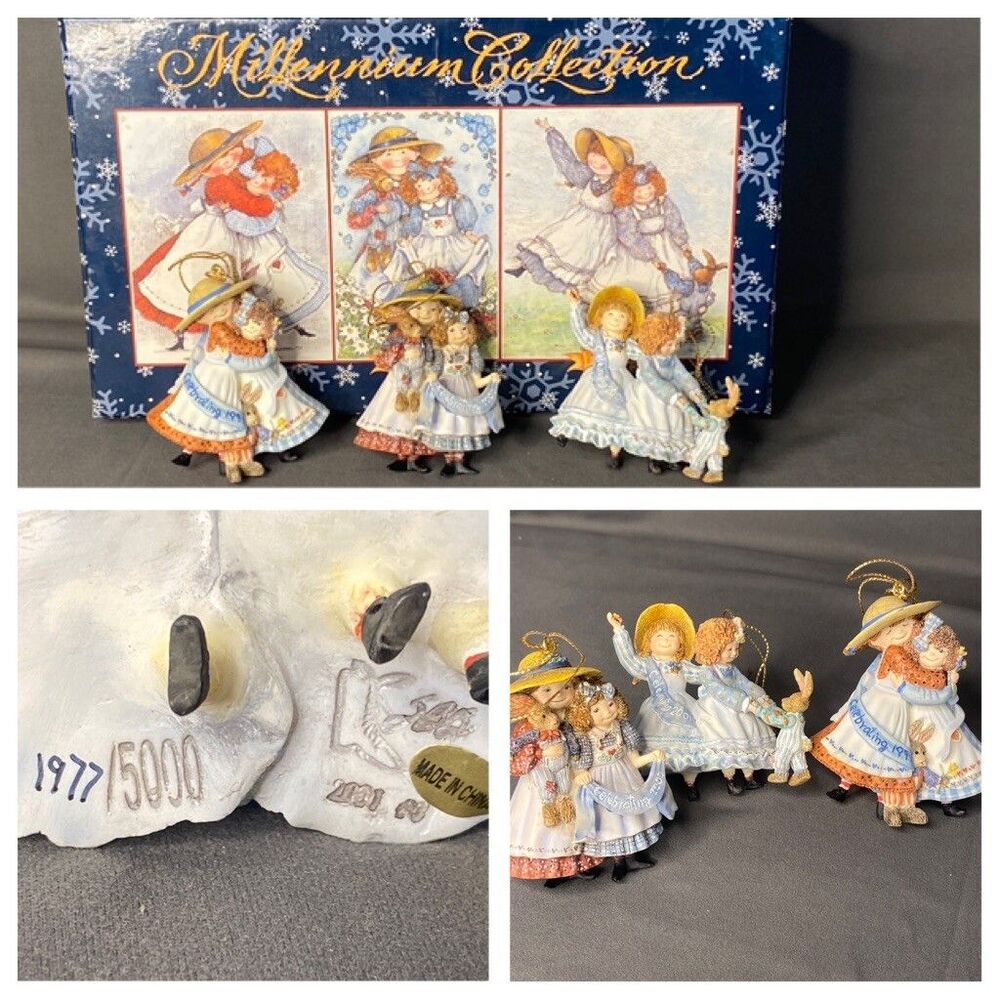 Vintage Lang Christmas Ornaments NUMBERED Millennium Collection Special Friends